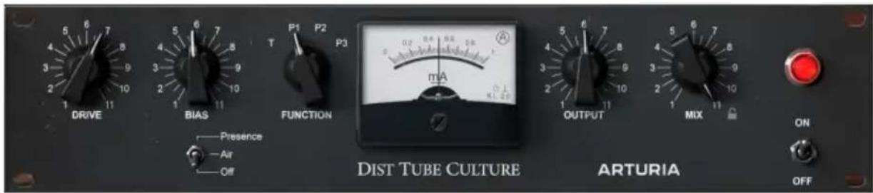 Arturia Dist TUBECULTURE - PANNEAU PRINCIPAL - 1