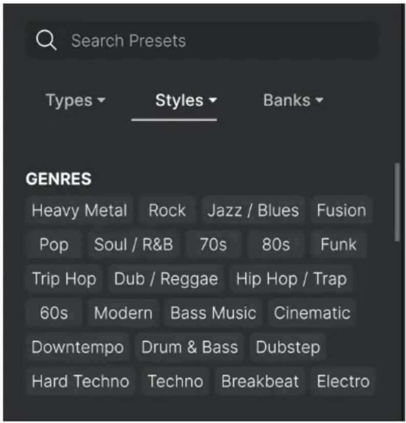 Arturia Dist TUBECULTURE - Styles - 1