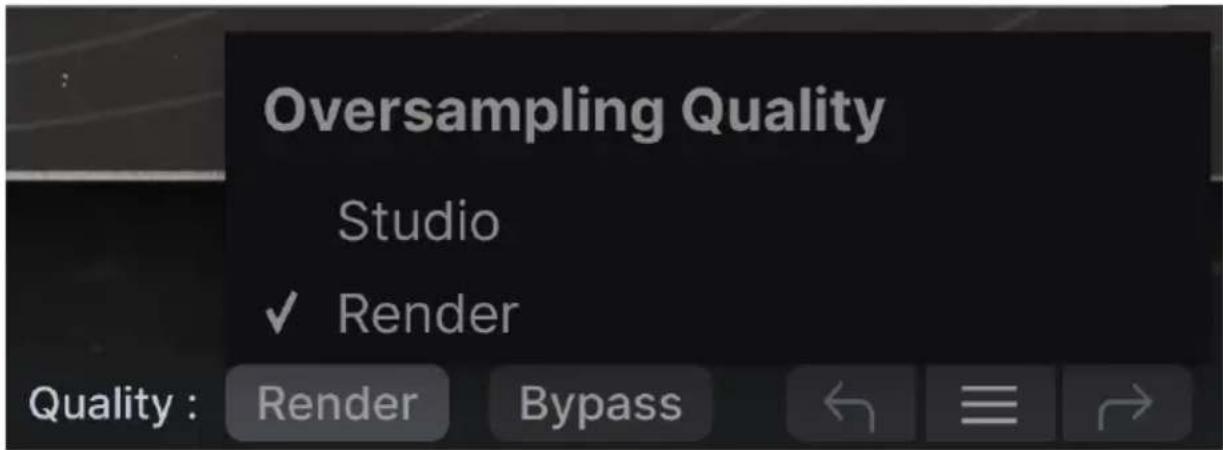Arturia Dist OPAMP21 - Qualité d'oversampling [studio/render] - 1