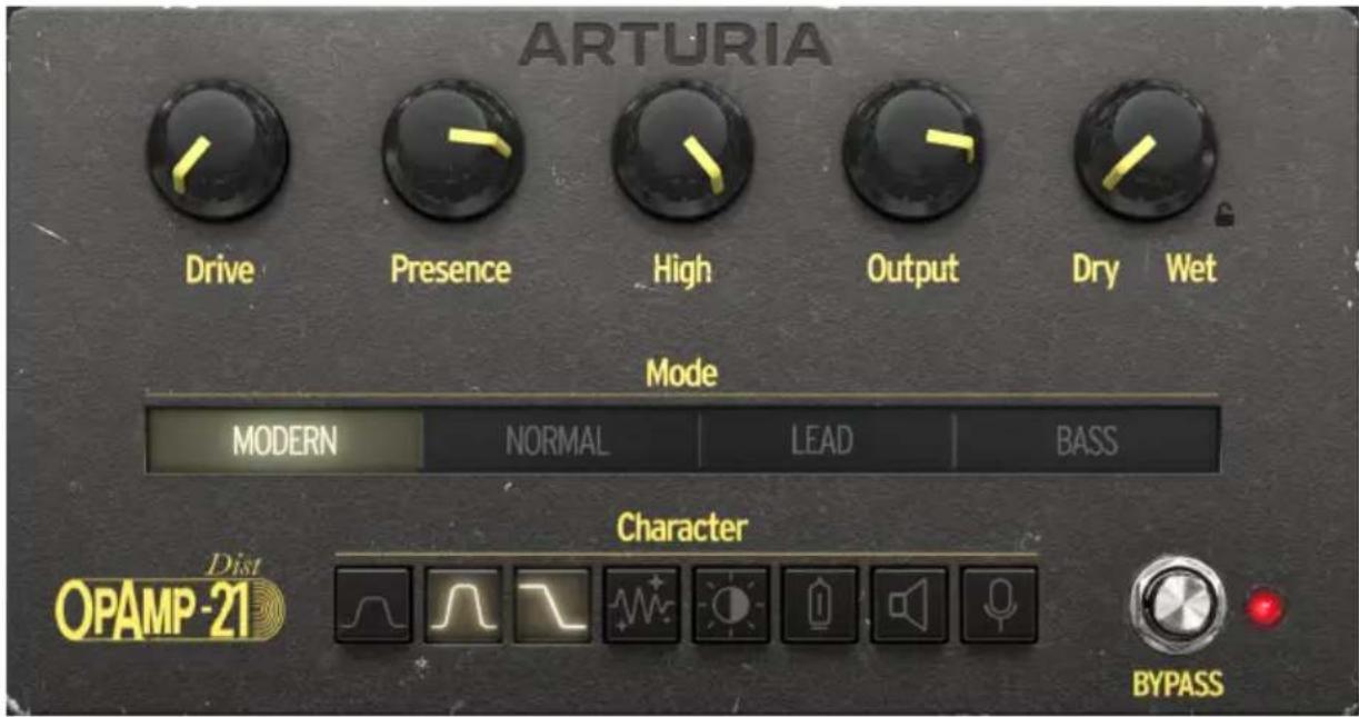 Arturia Dist OPAMP21 - Un bon point de départ - 1