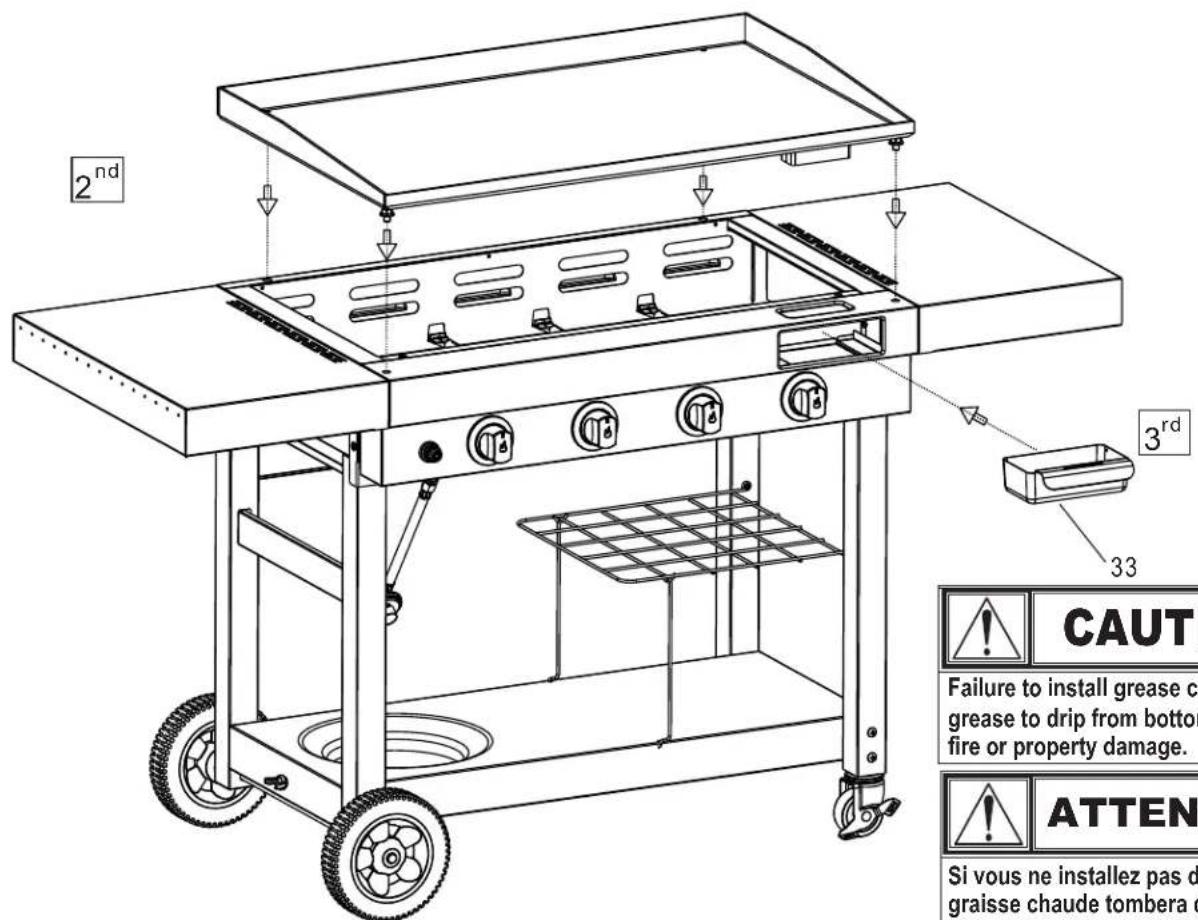 CHAR BROIL 18952074 - E FLANGE NUT, M10 X4 ECROU DE BRIDE - 2