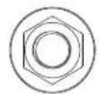 CHAR BROIL 18952074 - SHOULDER SCREW, 1/4-20 X 1/2" X4 VIS À ÉPAULE - 4