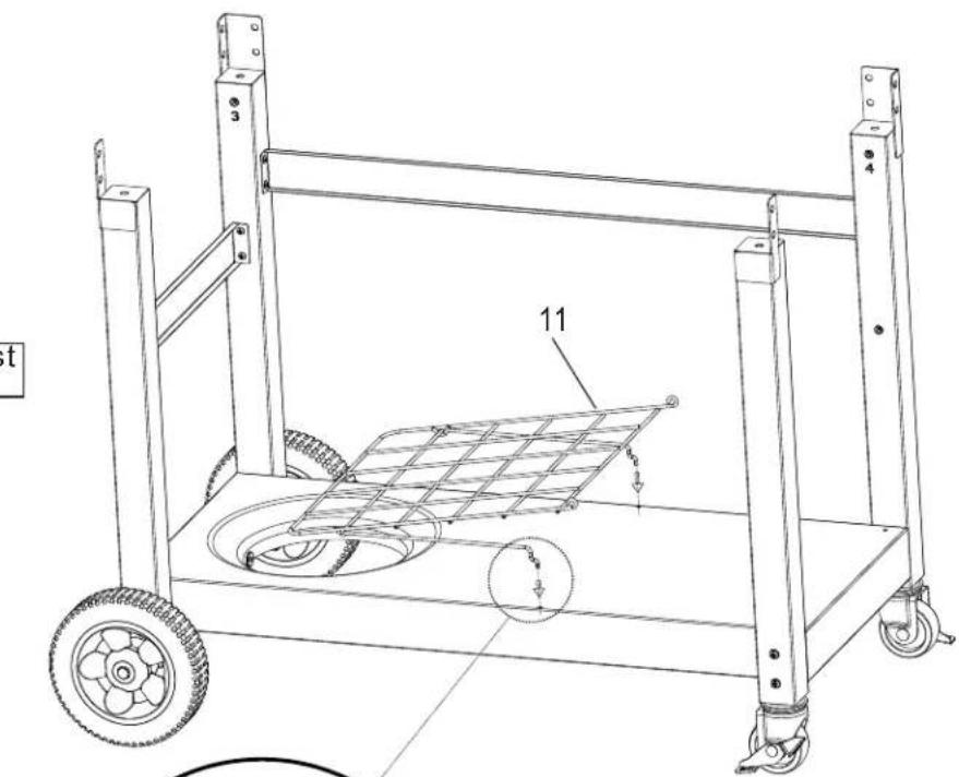 CHAR BROIL 18952074 - INSPECCION DEL SELLO DE GOMA DEL CILINDRO DE GAS LP. - 1