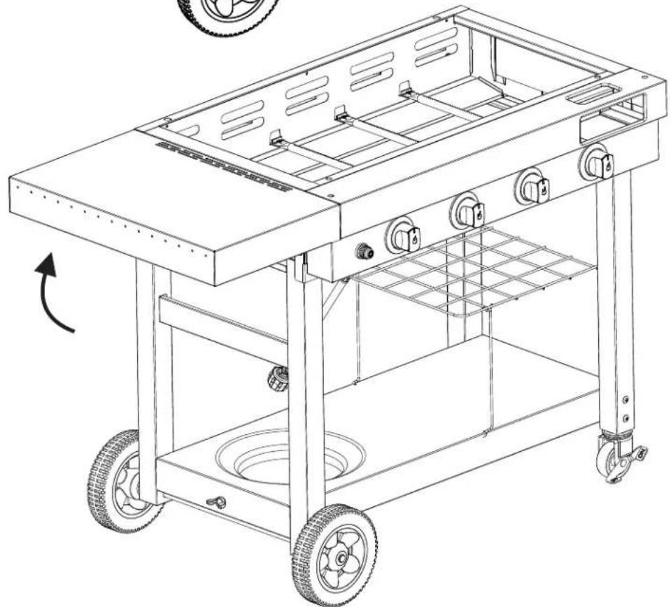 CHAR BROIL 18952074 - Note d'assemblage: - 5