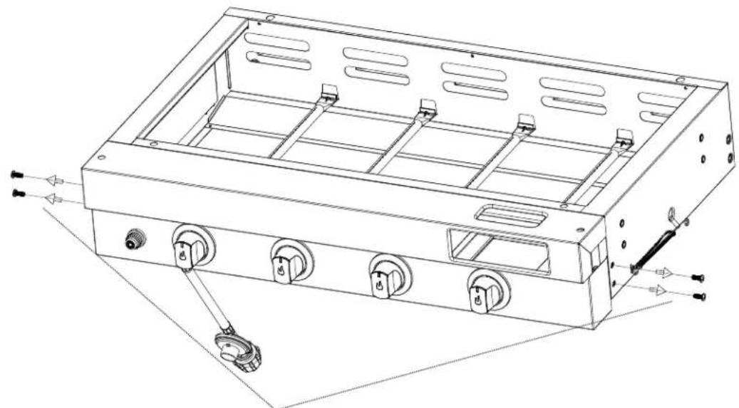 CHAR BROIL 18952074 - INSPECCION DEL SELLO DE GOMA DEL CILINDRO DE GAS LP. - 9