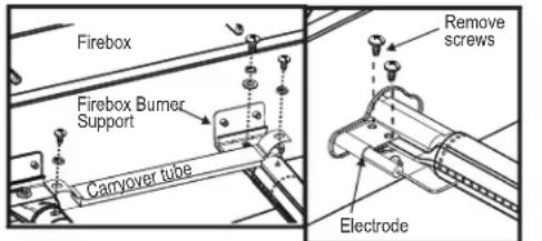 CHAR BROIL 18952074 - Correct burner-tovalve engagement - 2