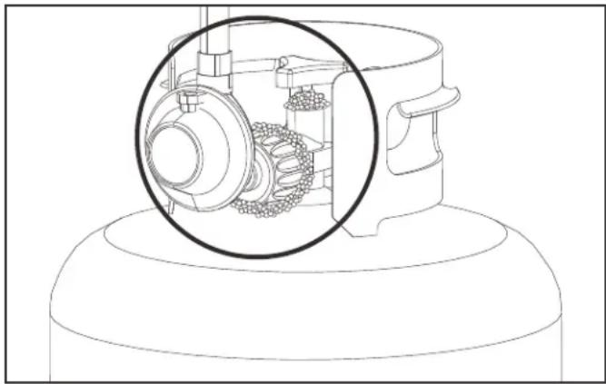 CHAR BROIL Performance 463376419 - Essai d'étanchéité des valves, des tuyaux et du régulateur - 1