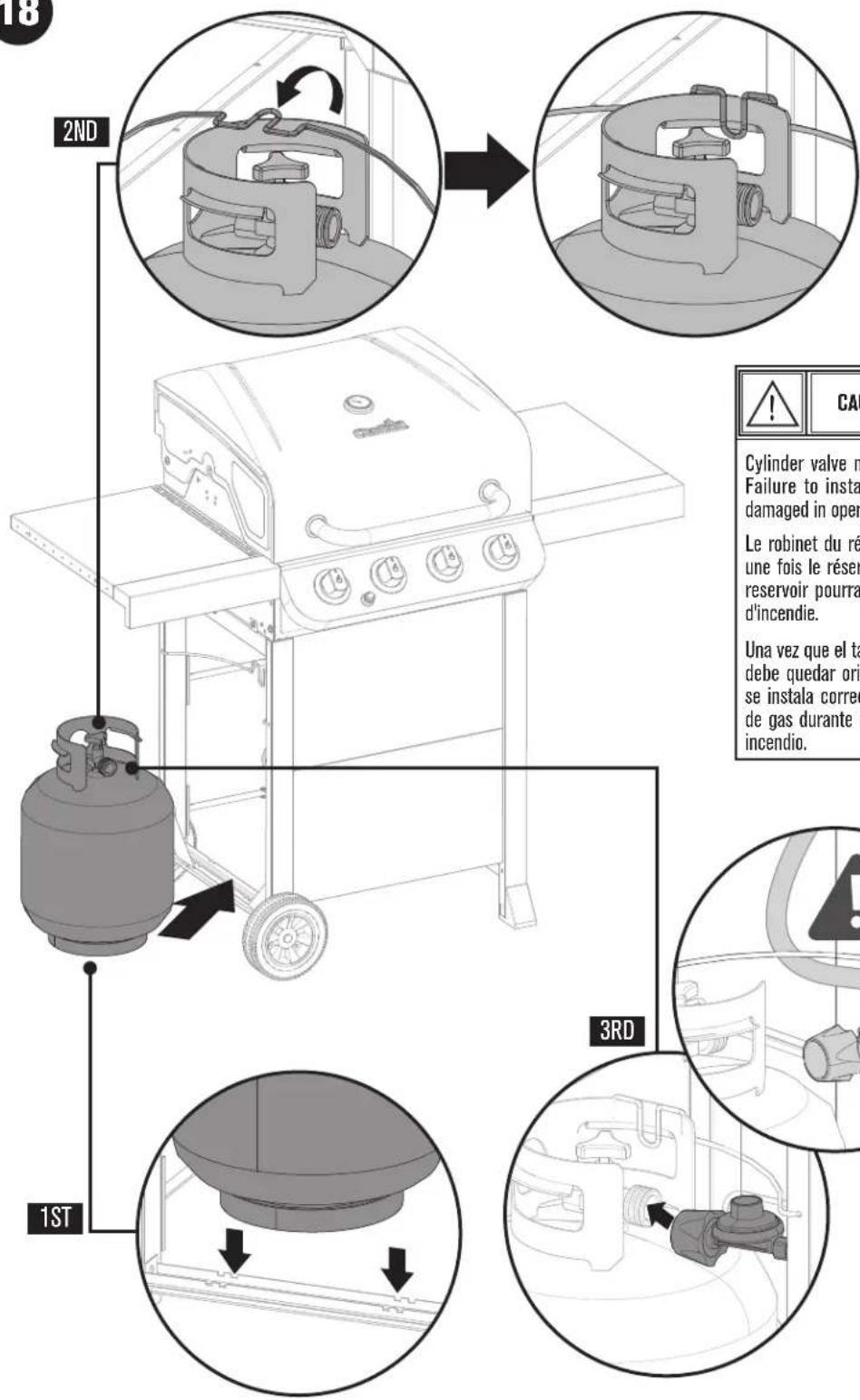 CHAR BROIL Performance 463376419 - ASSEMBLY / ASSEMBLAGE / ASSEMBLEA - 1