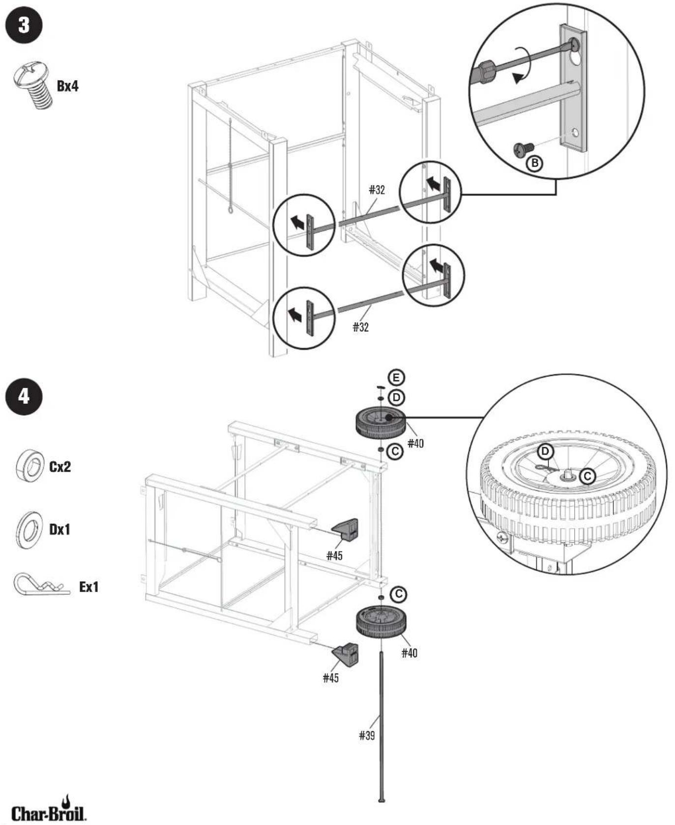 CHAR BROIL Performance 463376419 - ASSEMBLY / ASSEMBLAGE / ASSEMBLEA - 1