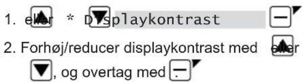 AL-KO Robolinho 2000 - Indstil display-kontrast - 1