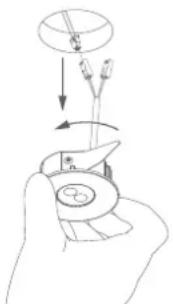 NOVY Pureline Frame 15005 - Removing the recessed spotlight - 1