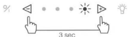 NOVY Pureline Frame 15005 - Reset the replacement indicator - 1
