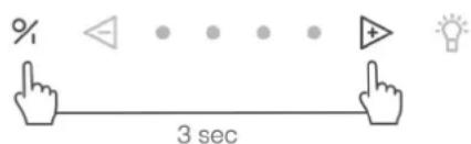 NOVY Pureline Frame 15005 - Activation et désactivation de la fonction intouch - 2