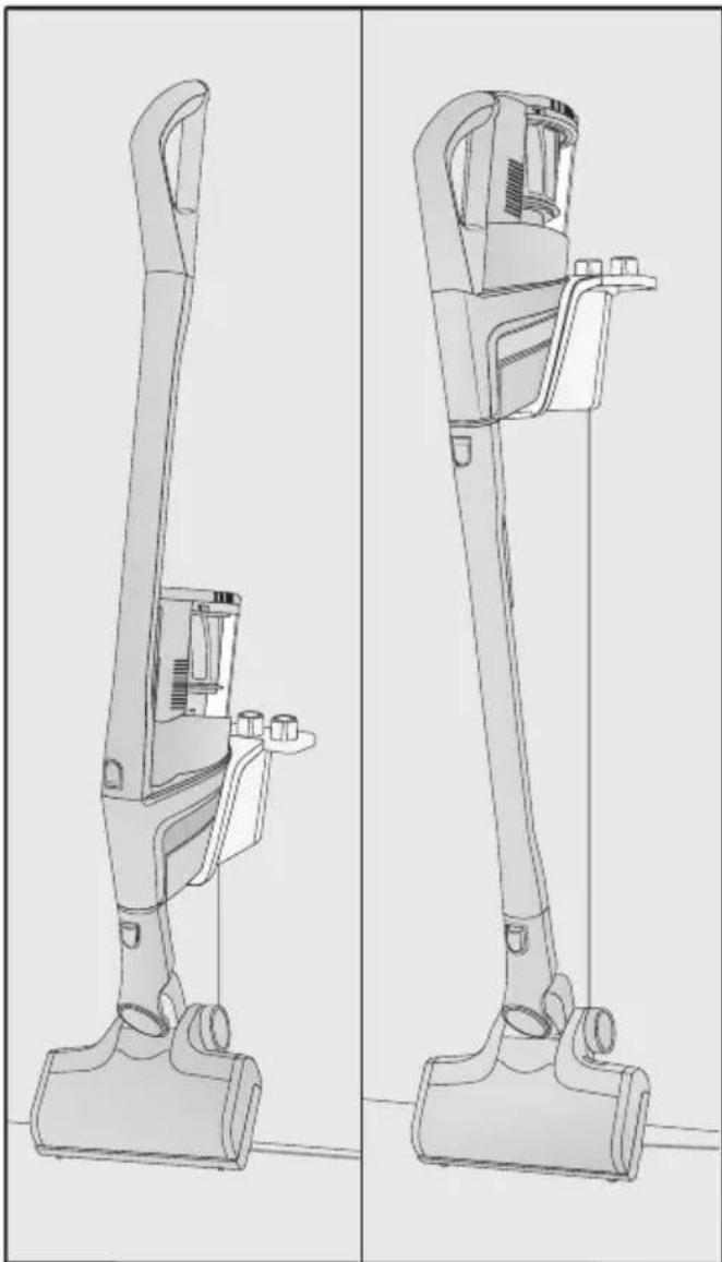 MIELE Triflex HX1 Flash - Akku laden (mit Wandmontage) - 1