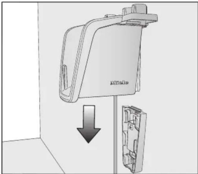 MIELE Triflex HX1 Flash - Wandhalterung aufstecken - 1