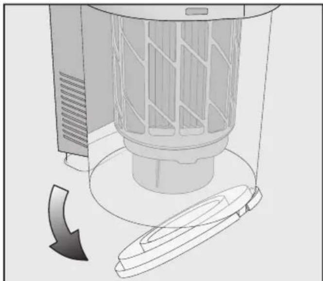 MIELE Triflex HX1 Flash - Staubbehalter leeren - 4