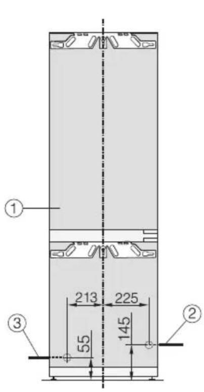 MIELE K 7793 C - Conexões e arejamento e ventilação - 1