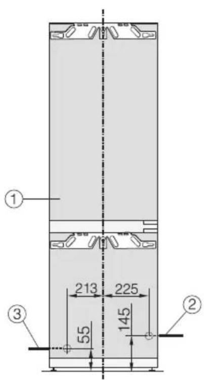 MIELE K 7793 C - Liitännät ja ilmankierto - 1