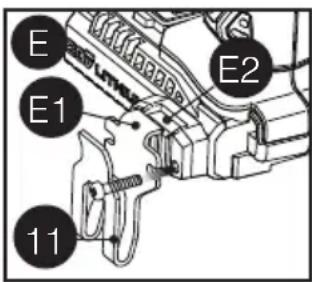 Porter-Cable PCC620LB - Sujetador para cinturón - Figura E - 2