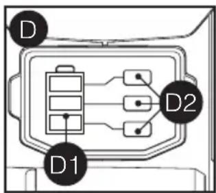 Porter-Cable PCC620LB - Sujetador para cinturón - Figura E - 1