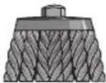 Porter-Cable PCC761B - Wire Wheels - 3