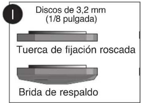 Porter-Cable PC60TPAG - Montaje de discos sin cubo - 4