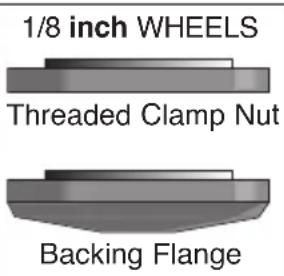 Porter-Cable PC60TPAG - MOUNTING NON-HUBBED WHEELS - 6