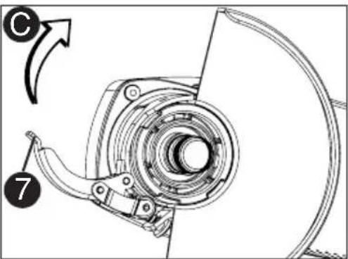 Porter-Cable PC60TPAG - ADJUSTING THE GUARD (FIGURE D) - 2