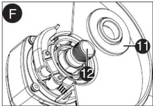 Porter-Cable PC60TPAG - ASSEMBLAGE DE MEULES SANS MOYEU - 1