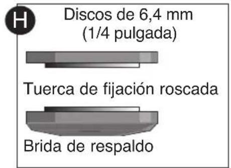 Porter-Cable PC60TPAG - Montaje de discos sin cubo - 3