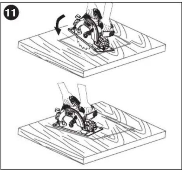 Porter-Cable PCE300 - CORTES DE ORIFICIO (fig.11) - 1