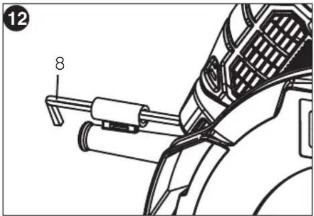 Porter-Cable PCE300 - WRENCH STORAGE (FIG.12) - 1