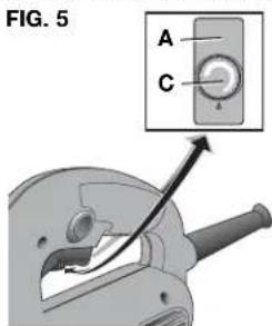 Porter-Cable PCE341 - CÓMO SUJETAR LA HERRAMIENTA (FIG. 6) - 1