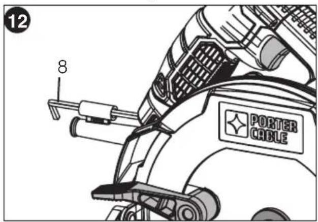 Porter-Cable PCE310 - WRENCH STORAGE (FIG.12) - 1