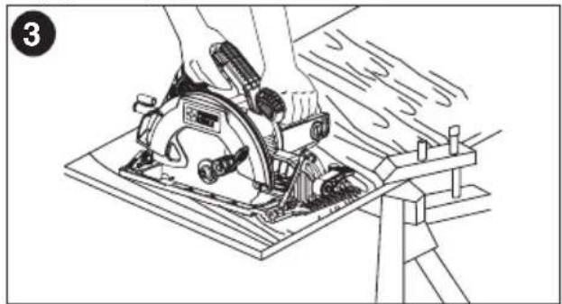 Porter-Cable PCE310 - TO REDUCE THE RISK OF KICKBACK - 3