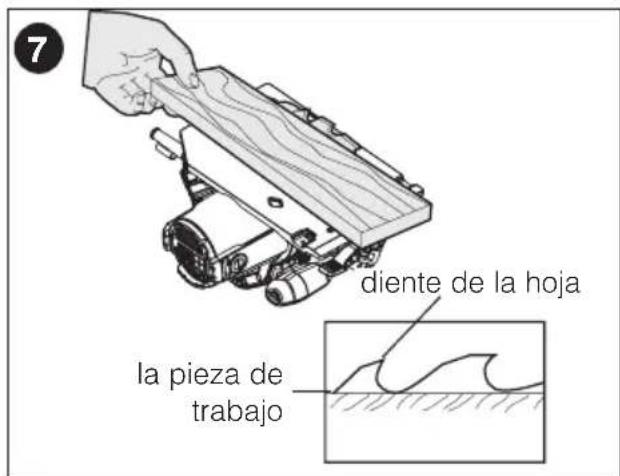 Porter-Cable PCE310 - AJUSTE DE LA PROFUNIDAD DEL CORTE (FIG. 6 Y 7) - 2