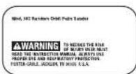 Porter-Cable 380 - REEMPLAZO DE LAS ETIQUETAS DE ADVERTENCIA - 2
