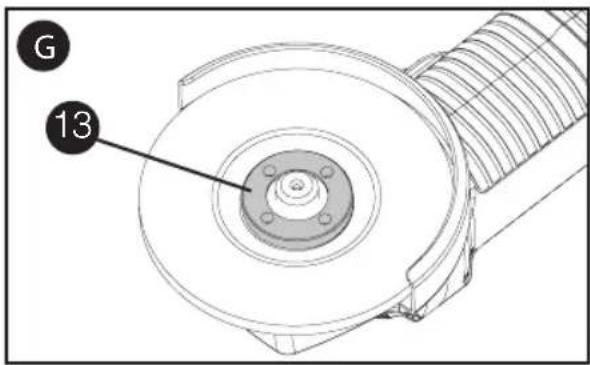 Porter-Cable PCEG011 - MOUNTING NON-HUBBED WHEELS - 2