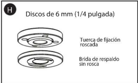 Porter-Cable PCEG011 - MONTAJE DE LOS DISCO SIN CUBO - 3