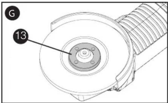Porter-Cable PCEG011 - MONTAJE DE LOS DISCO SIN CUBO - 2