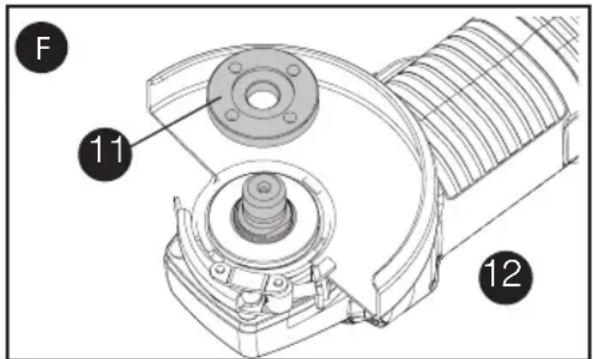 Porter-Cable PCEG011 - MOUNTING NON-HUBBED WHEELS - 1