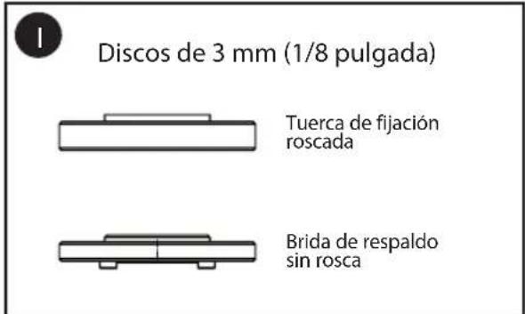 Porter-Cable PCEG011 - MONTAJE DE LOS DISCO SIN CUBO - 4