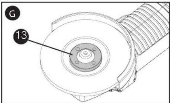 Porter-Cable PCEG011 - INSTALLATION DE MEULES SANS MOYEU - 2