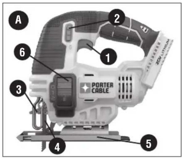 Porter-Cable PCC650 - Problem Power Line - 2