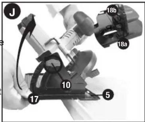 Porter-Cable PCC660 - SHOE ADJUSTMENT FOR 90^ CUTS - 3