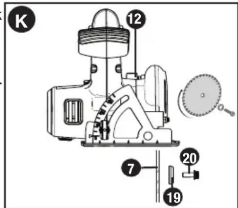 Porter-Cable PCC660 - ON/OFF SWITCH - 1