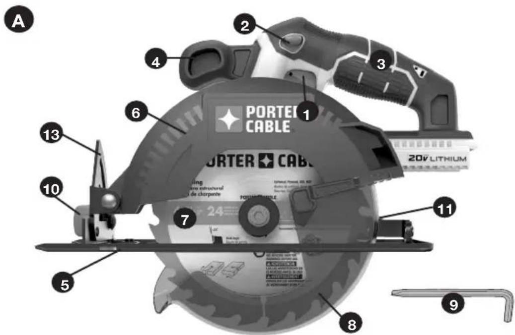 Porter-Cable PCC660 - USO PREVISTO - 1