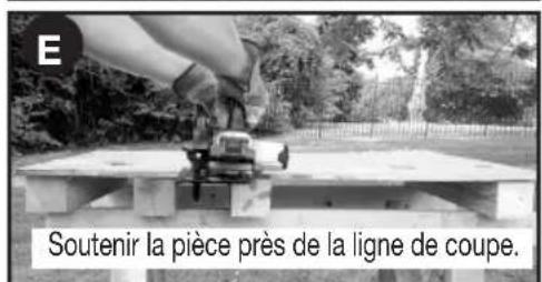 Porter-Cable PCC660 - SOUTIEN DE GRANDS PANNEAUX/ FIXATION DE LA PIECE - 2