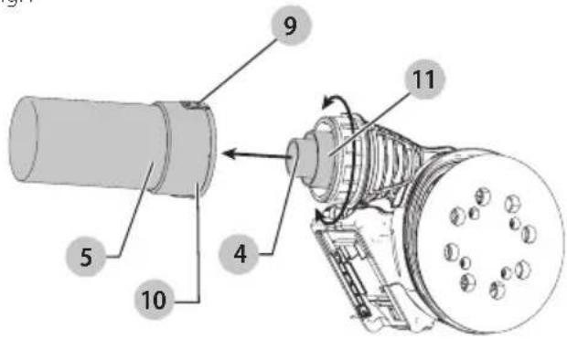 Porter-Cable PCCW205 - Dust Collection (Fig. F, G) - 1
