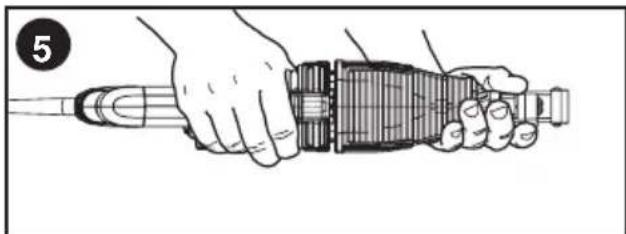 Porter-Cable PCE360 - TO REMOVE A BROKEN BLADE - 2